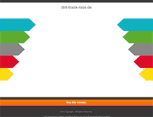Tablet Screenshot of dirt-track-race.de